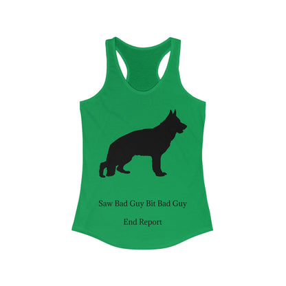 Bad Guy Women's Racerback Tank