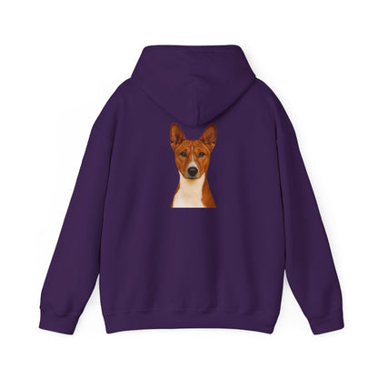 Basenji Head Unisex Hoodie