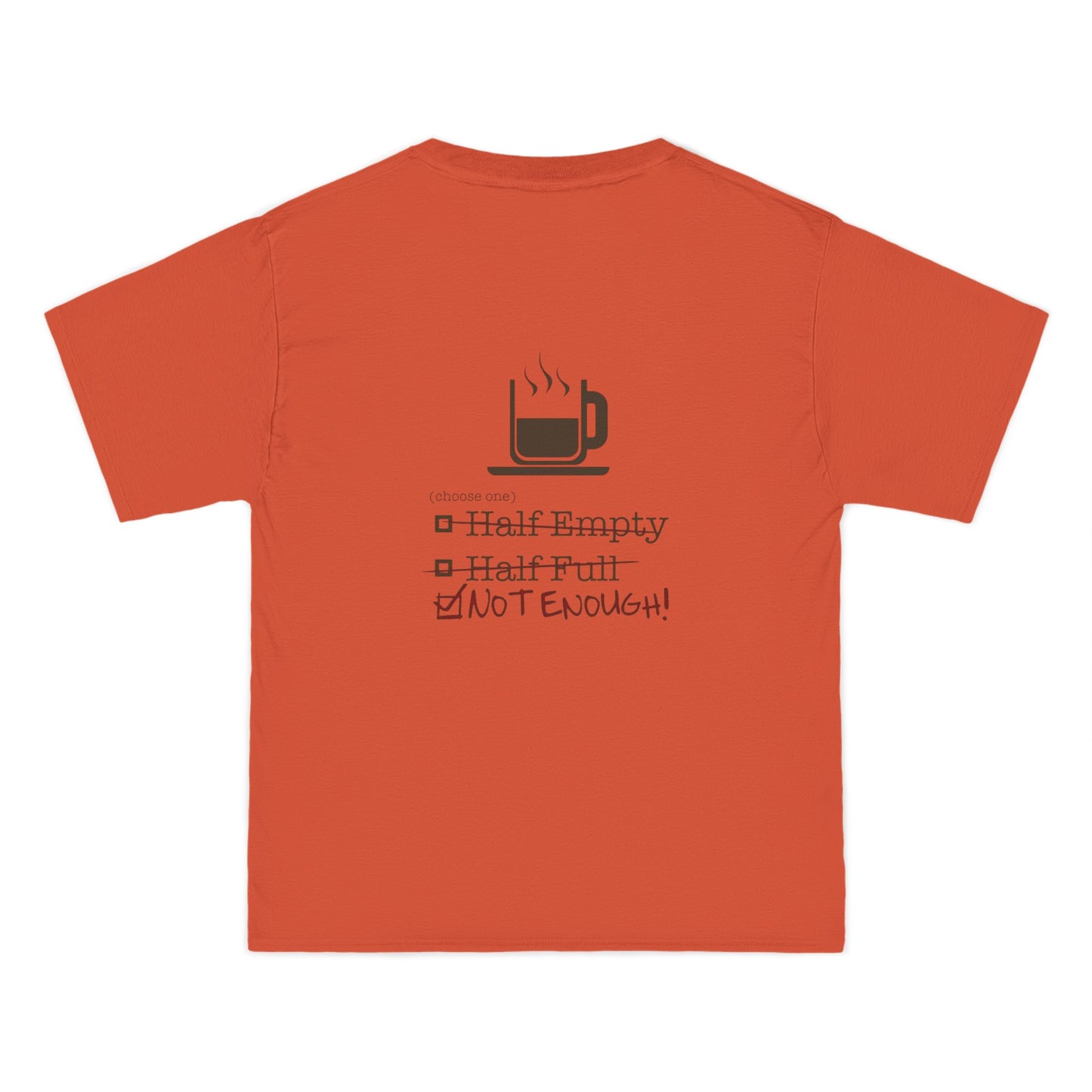 Not Enough Men's Short-Sleeve Crewneck Tee