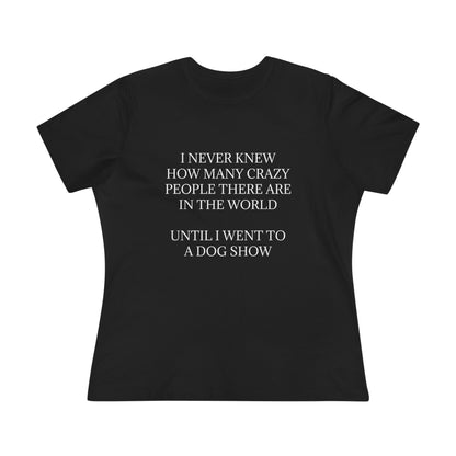 Never Knew Women's Short Sleeve Crewneck Tee