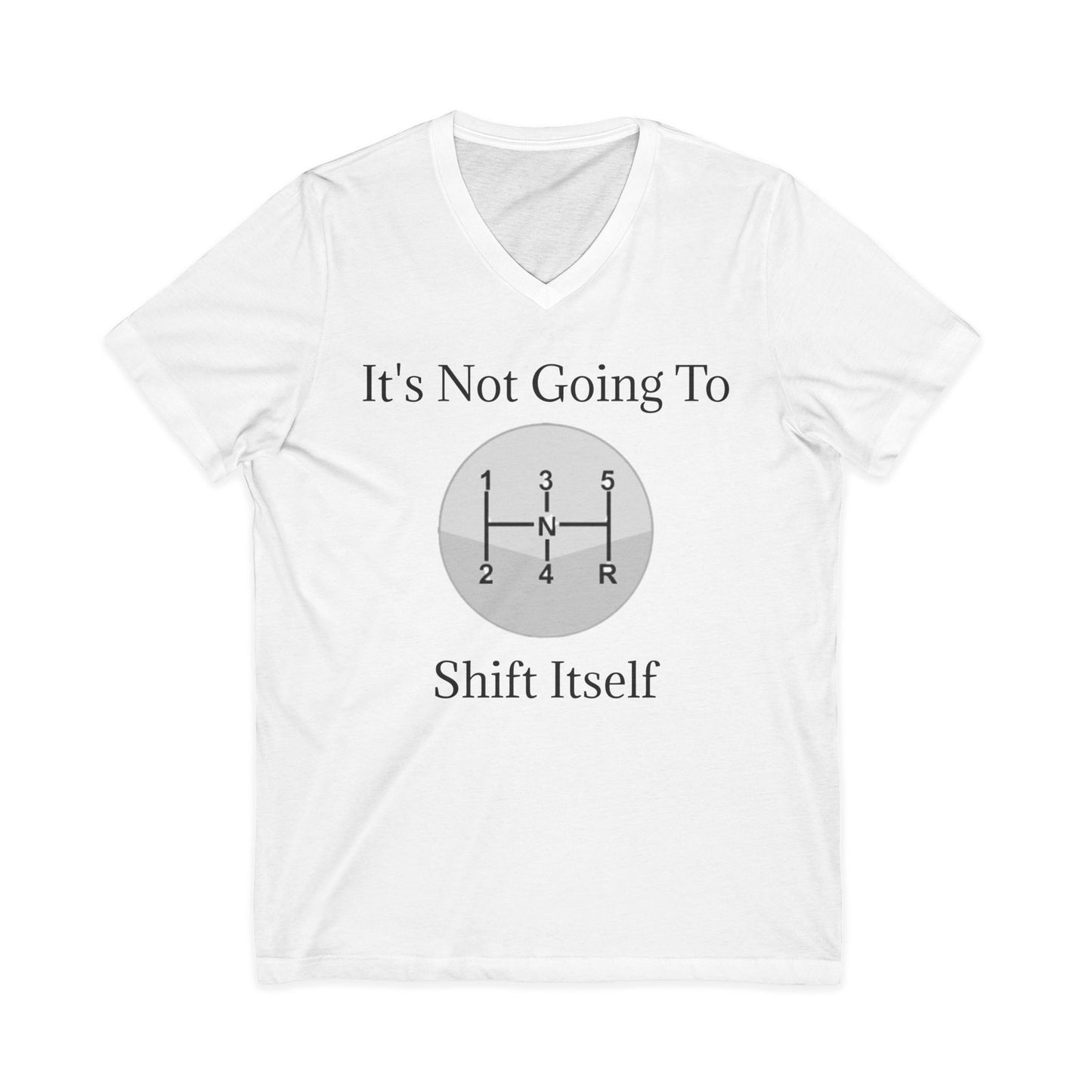 Shift Itself Unisex Short Sleeve V-Neck Tee