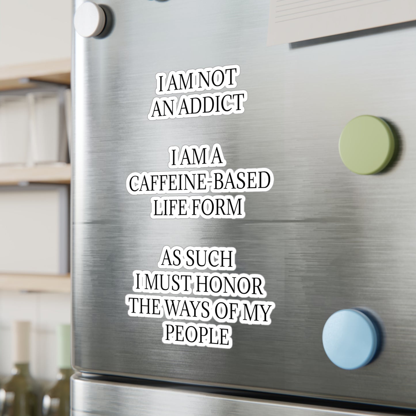 Not An Addict Vinyl Decal