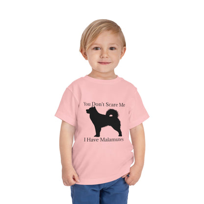 You Don't Scare Me Toddler Unisex Short Sleeve Crewneck Tee