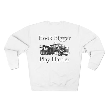 Hook Bigger Unisex Crewneck Sweatshirt