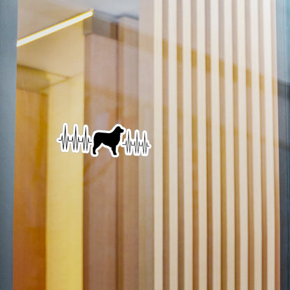 My Heart Beats For Aussies Vinyl Decal