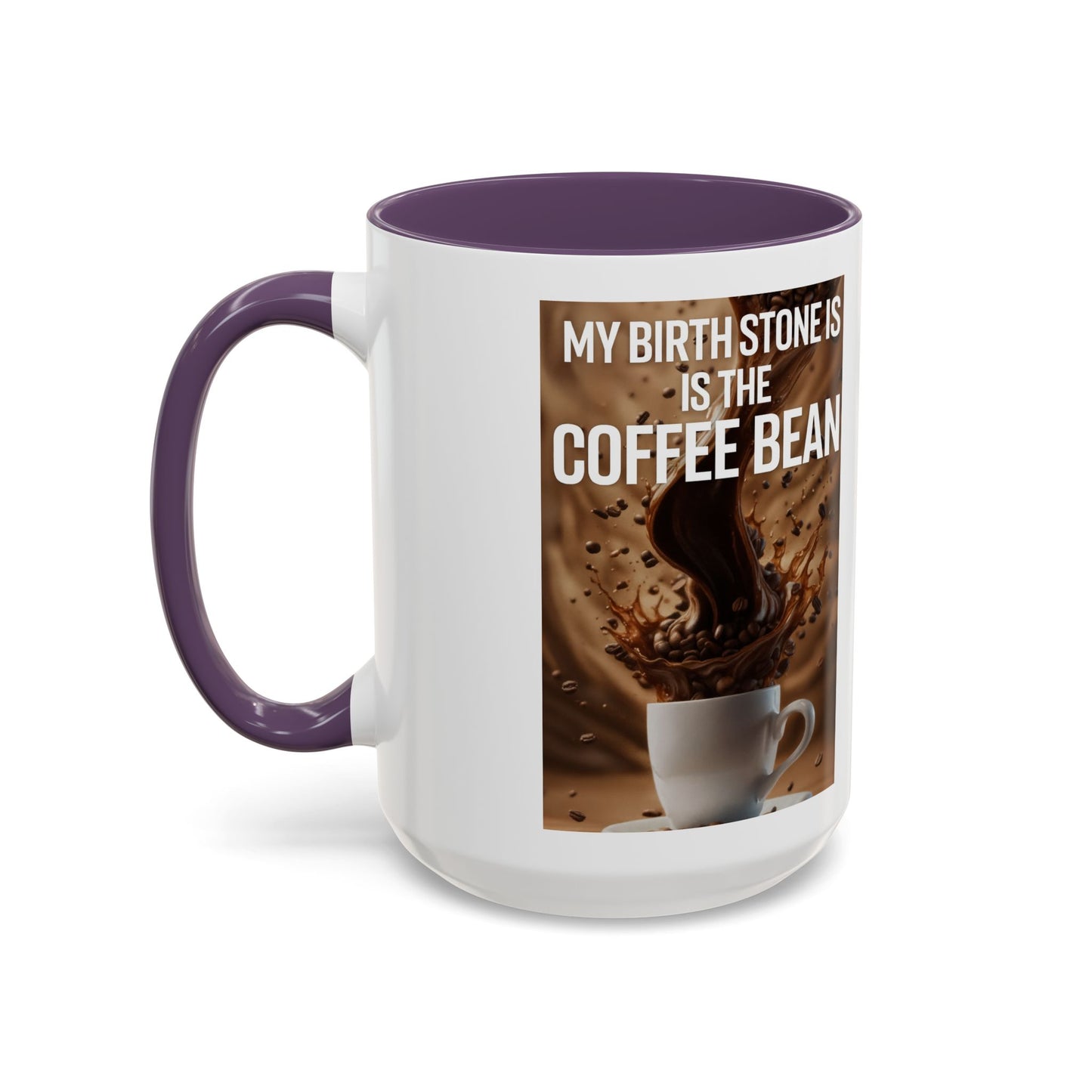 Birth Stone 2-Tone Coffee Mug