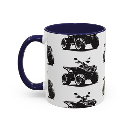 Off The Beaten Path Quad 2-Tone Coffee Mug