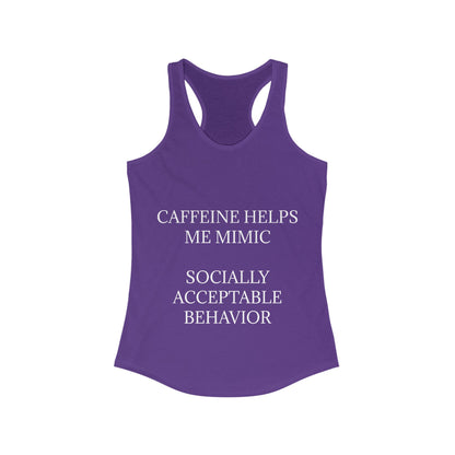 Socially Acceptable Women's Racerback Tank