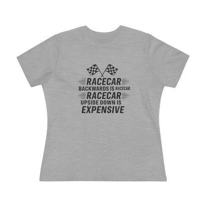 Racecar Backwards Women's Short Sleeve Crewneck Tee