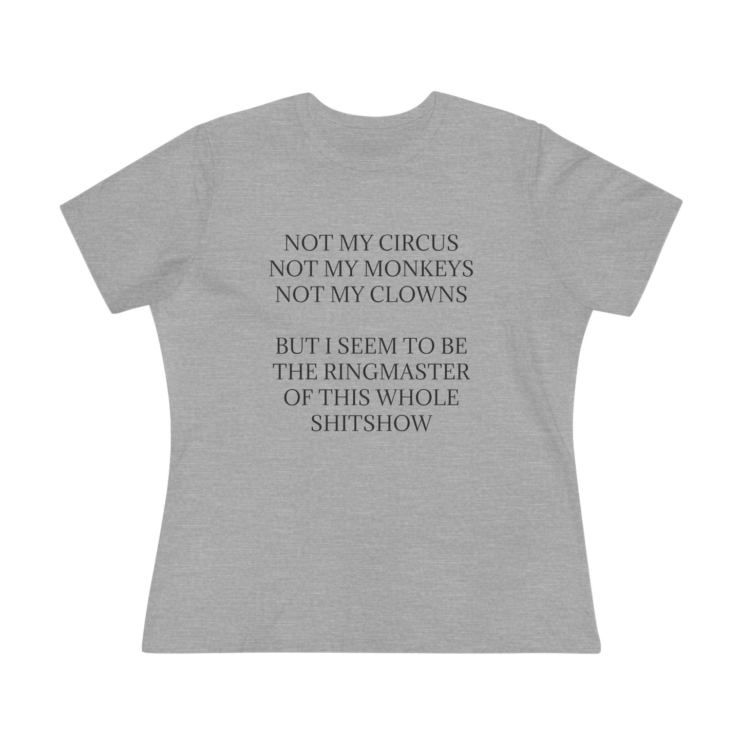 Ringmaster Women's Short Sleeve Crewneck Tee