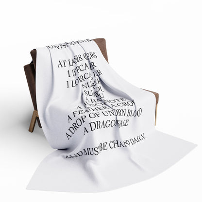 Password Arctic Fleece Blanket