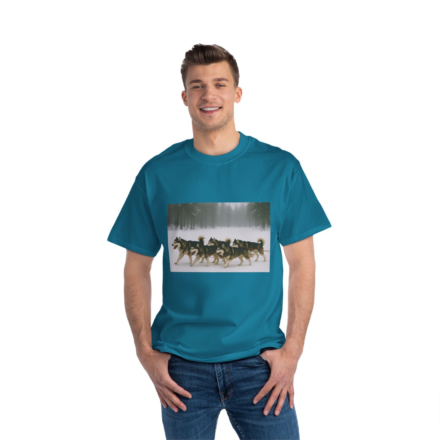 Mush On Men's Short-Sleeve Crewneck Tee