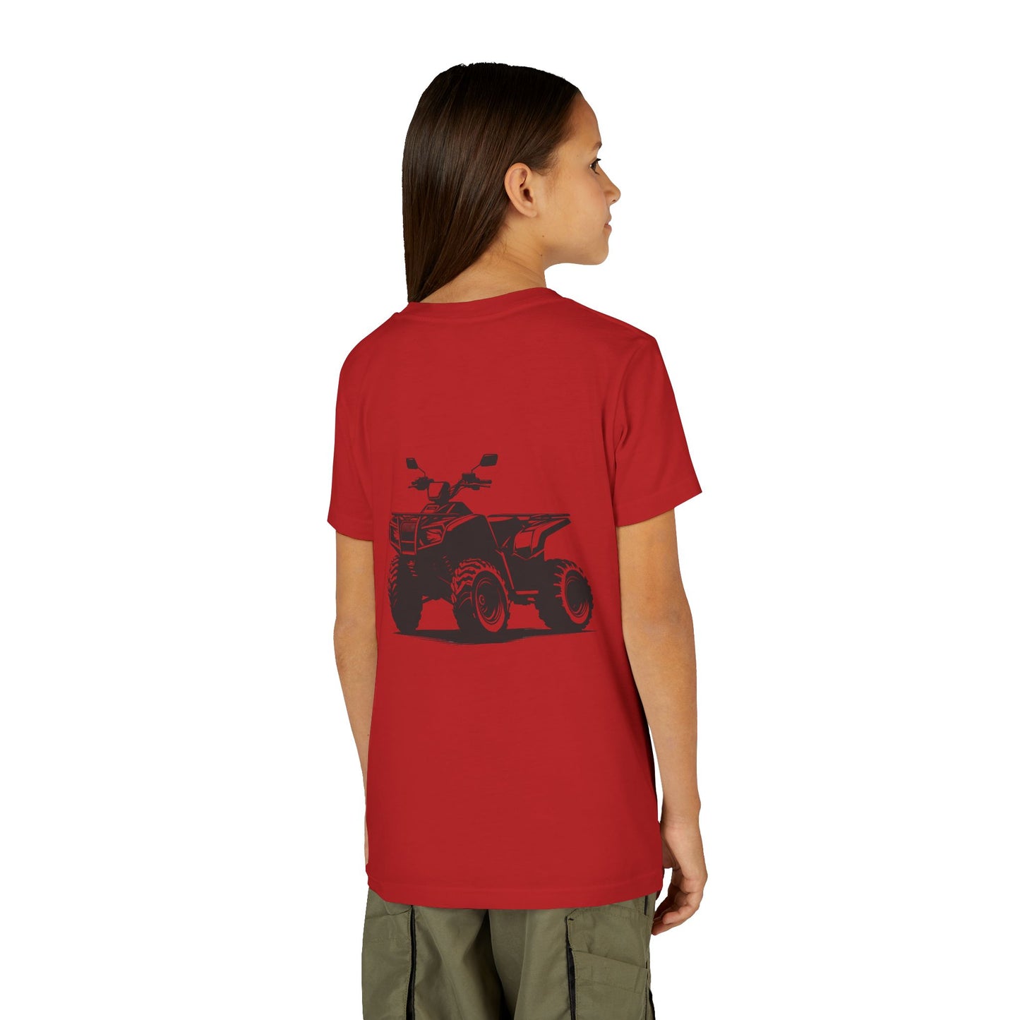 Off The Beaten Path Quad Youth Unisex Short Sleeve Crewneck Tee
