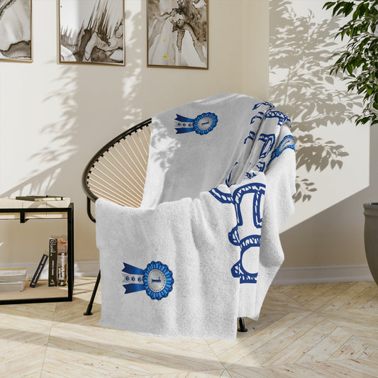 Stressed In Show Velveteen Microfiber Blanket