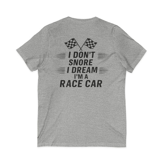 I Don't Snore Unisex Short Sleeve V-Neck Tee