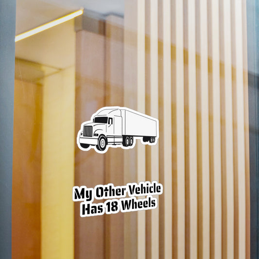 18 Wheels Vinyl Decal
