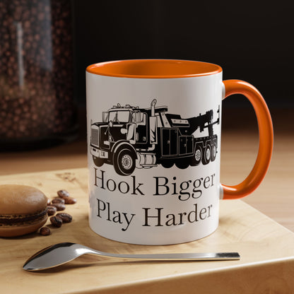 Hook Bigger 2-Tone Coffee Mug