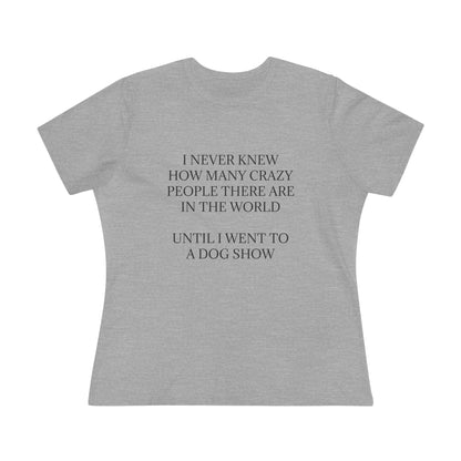 Never Knew Women's Short Sleeve Crewneck Tee
