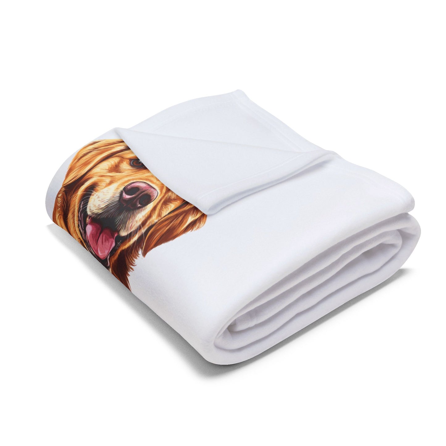 Golden Head Arctic Fleece Blanket