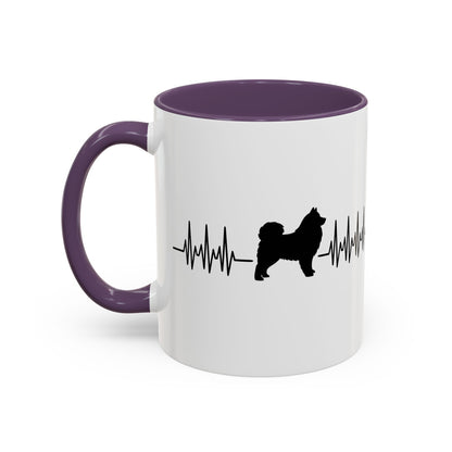 My Heart Beats For Samoyeds 2-Tone Coffee Mug