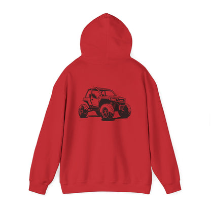 Off The Beaten Path Side By Side Unisex Hoodie