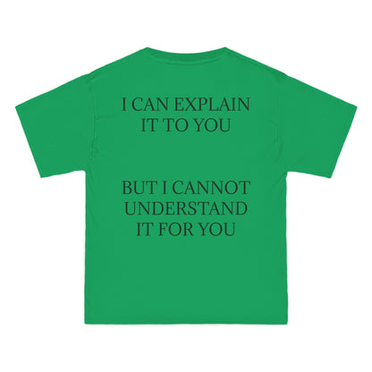 I Cannot Understand It For You Men's Short-Sleeve Crewneck Tee