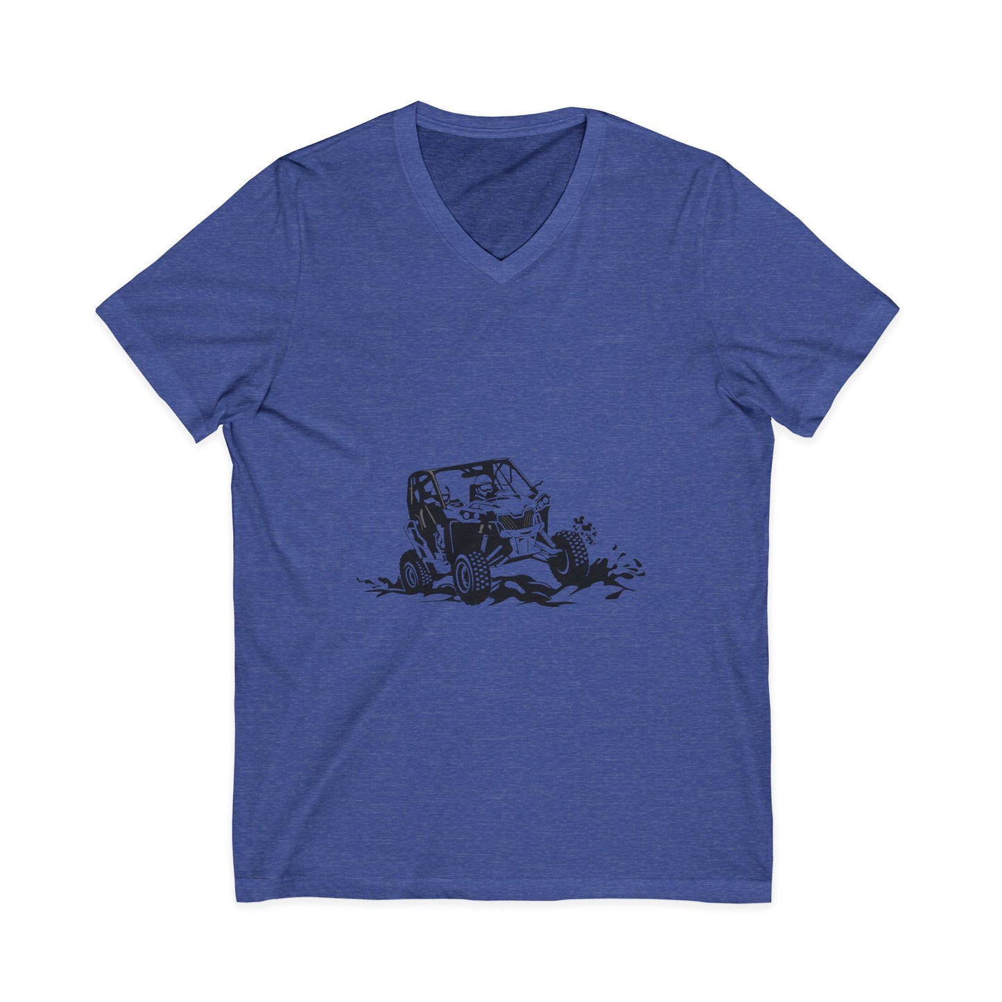 Slingin' Mud Side By Side Unisex Short Sleeve V-Neck Tee