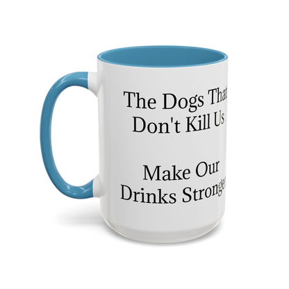 Drinks Stronger 2-Tone Coffee Mug