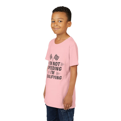 I'm Qualifying Youth Unisex Short Sleeve Crewneck Tee
