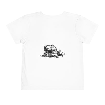 Slingin' Mud Side By Side Toddler Unisex Short Sleeve Crewneck Tee
