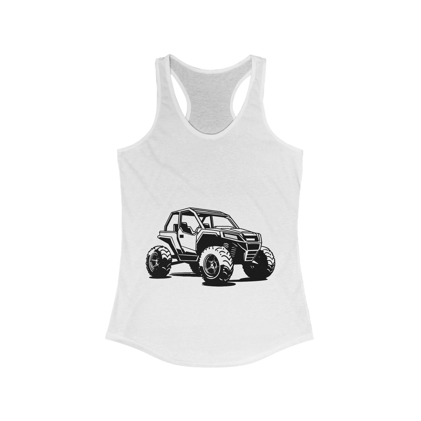 Off The Beaten Path Side By Side Women's Racerback Tank