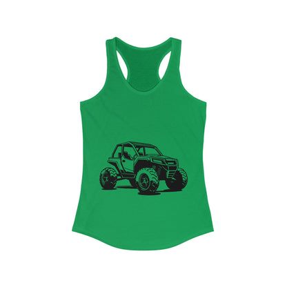 Off The Beaten Path Side By Side Women's Racerback Tank