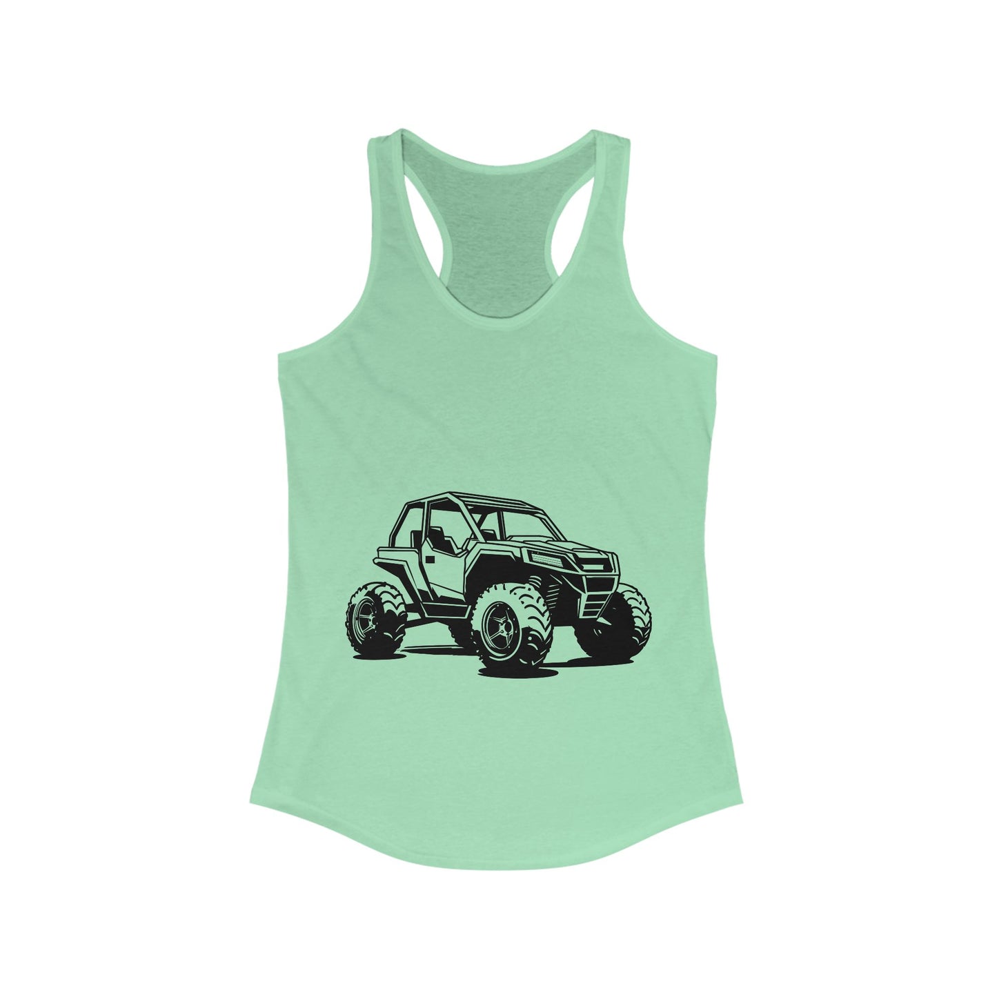 Off The Beaten Path Side By Side Women's Racerback Tank
