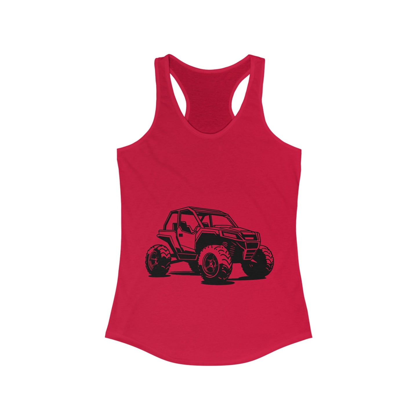 Off The Beaten Path Side By Side Women's Racerback Tank