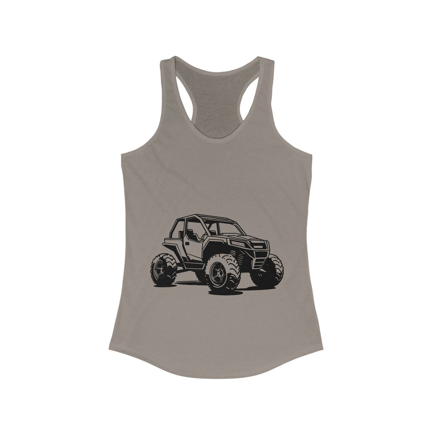 Off The Beaten Path Side By Side Women's Racerback Tank