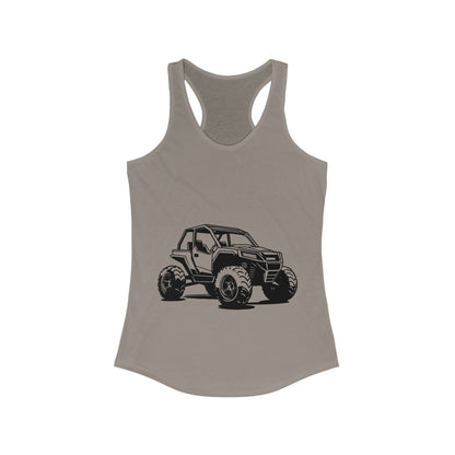 Off The Beaten Path Side By Side Women's Racerback Tank