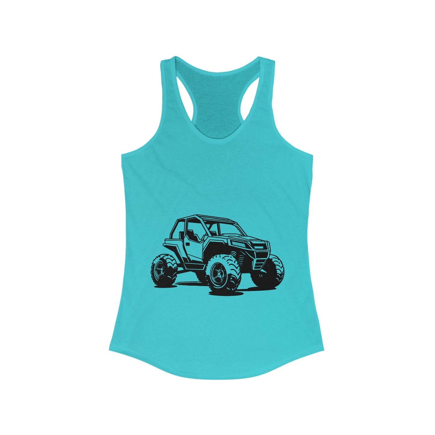 Off The Beaten Path Side By Side Women's Racerback Tank
