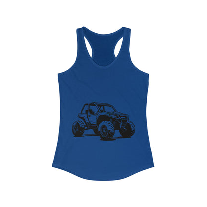 Off The Beaten Path Side By Side Women's Racerback Tank