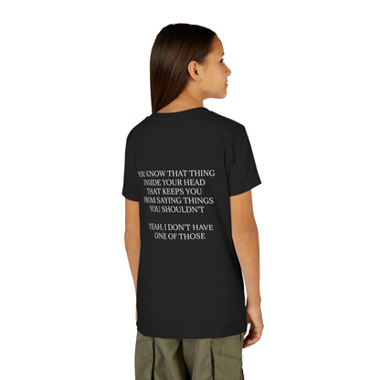 No Filter Youth Unisex Short Sleeve Crewneck Tee