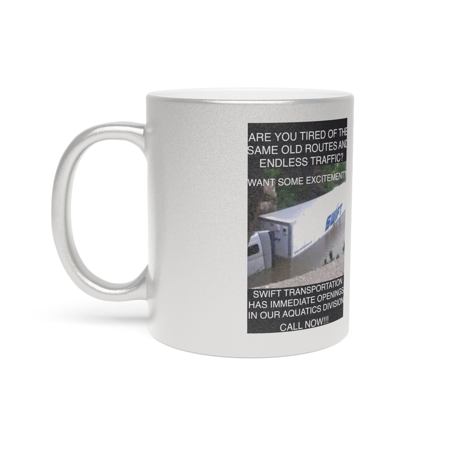 Swift Aquatics Metallic Coffee Mug