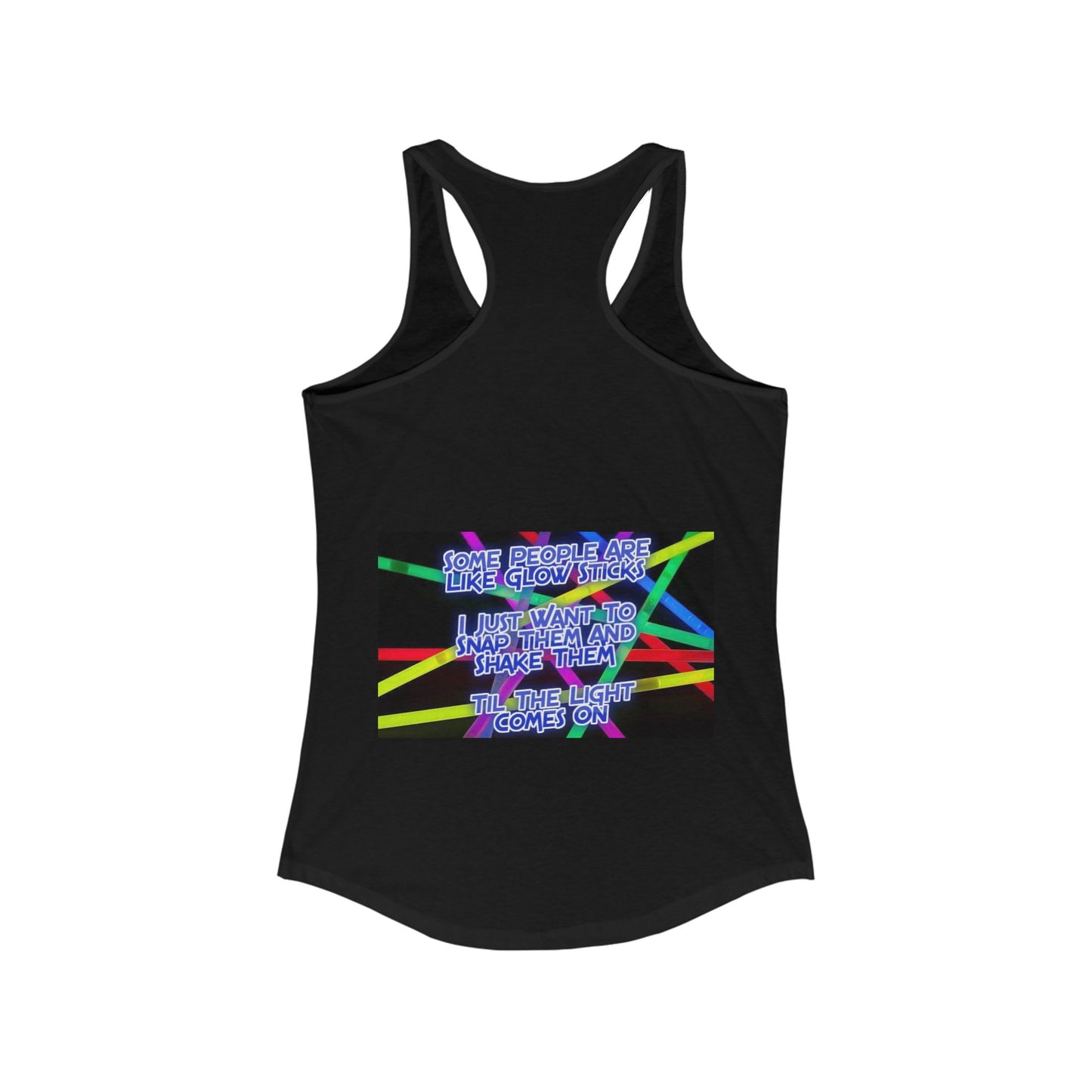 Glow Sticks Women's Racerback Tank