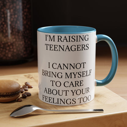 Raising Teenagers 2-Tone Coffee Mug
