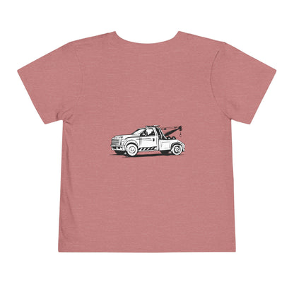 Wheel Lift Tow Truck Toddler Unisex Short Sleeve Crewneck Tee