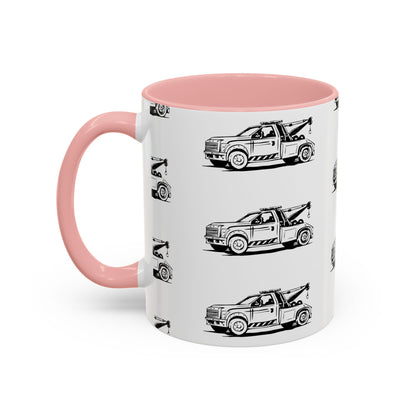 Wheel Lift Tow Truck 2-Tone Coffee Mug