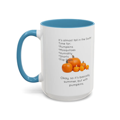 Fall In The South 2-Tone Coffee Mug