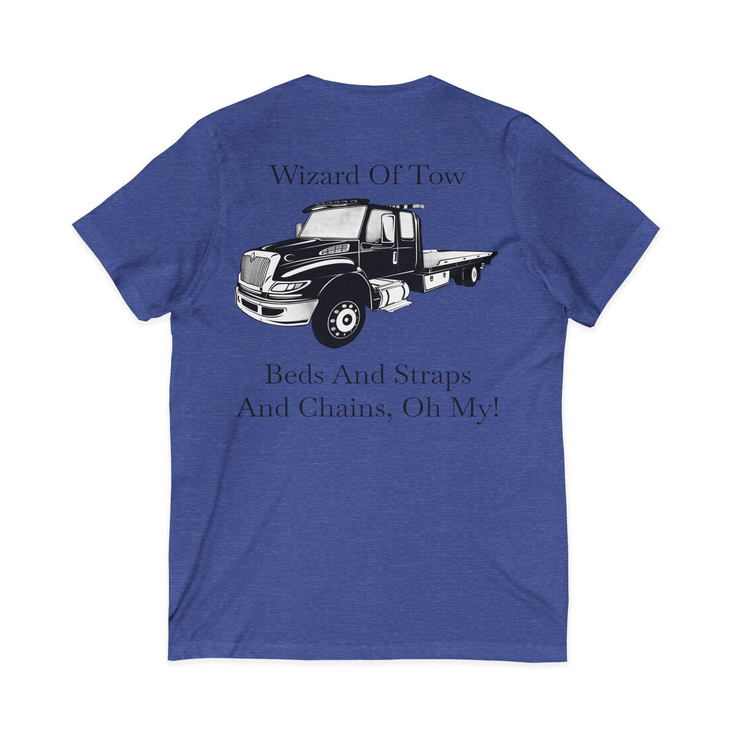 Wizard Of Tow Unisex Short Sleeve V-Neck Tee