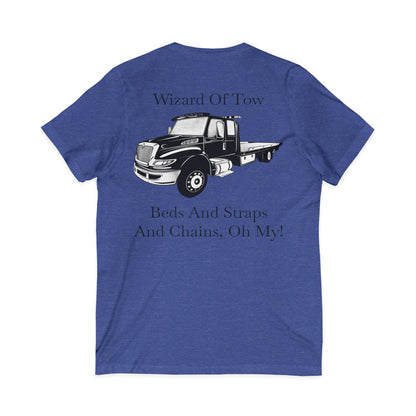Wizard Of Tow Unisex Short Sleeve V-Neck Tee