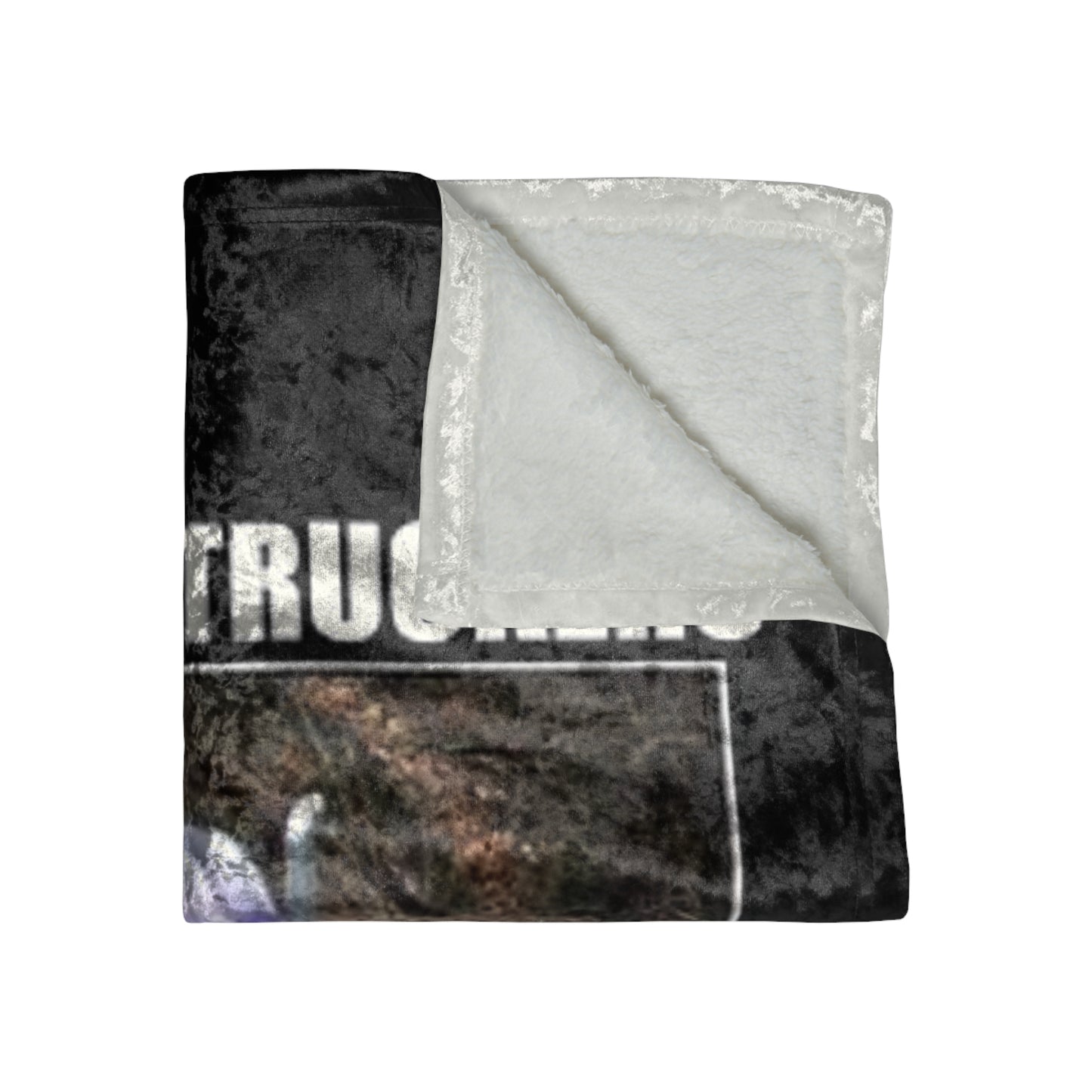 Ice Road Truckers Crushed Velvet Blanket