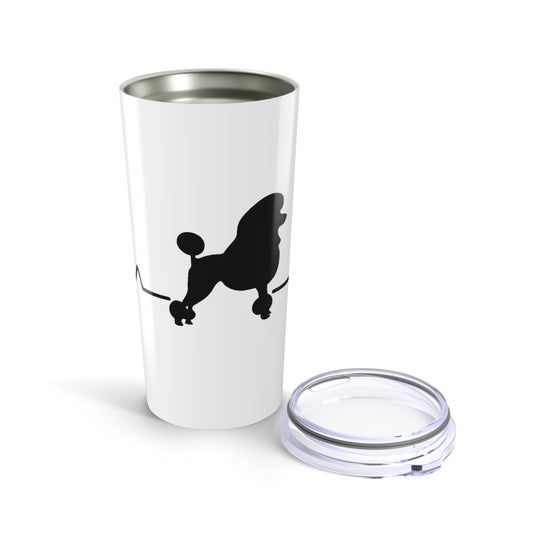 My Heart Beats For Poodles Tumbler