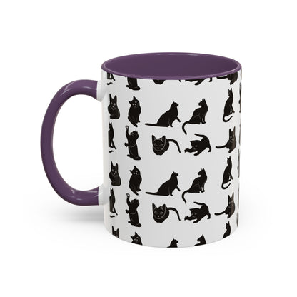 Cats 2-Tone Coffee Mug